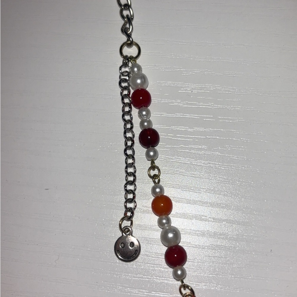 Elegant Multi-Color Beaded keychain